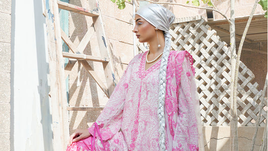 Embrace Shades of Pink, Fluid Lengths with Traditional Shalwar This Winter