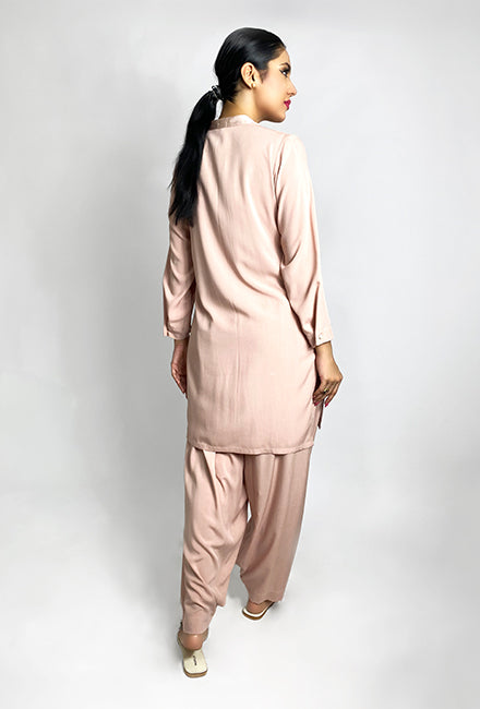 Tea Pink 2pc Suit