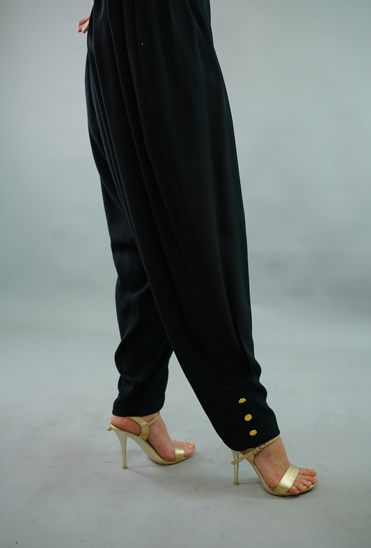 Shop Lyla Shalwar Black